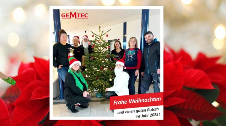 GEMTEC wünscht Frohe Weihnachten 2024